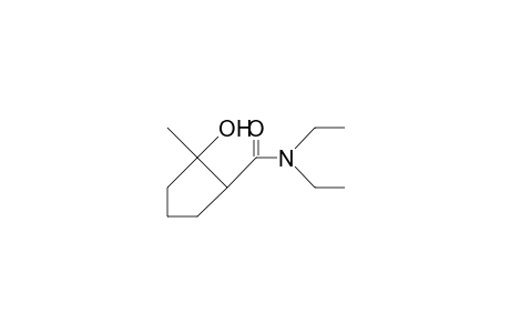1-Hydroxy-2-(N,N-dimethyl-carbamido)-1-methyl-cyclopentane