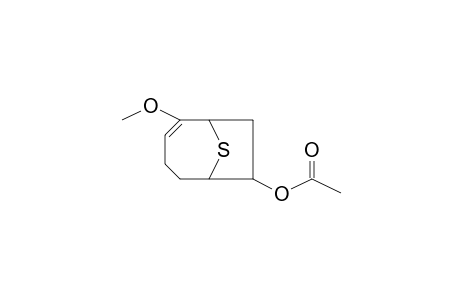 (5-methoxy-9-thiabicyclo[4.2.1]non-4-en-8-yl) acetate