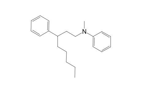 Methyl phenyl 3-phenyloctyl amine