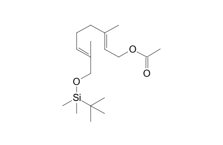 (2E,6E)-8-[(tert-Butyl)dimethylsilyloxy]-3,7-dimethylocta-2,6-dien-1-yl Acetate