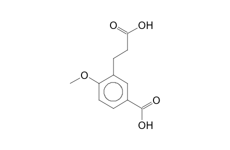 3-(2-Carboxyethyl)-4-methoxybenzoic acid