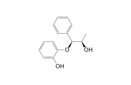 Benzeneethanol, .beta.-(2-hydroxyphenoxy)-.alpha.-methyl-, [S-(R*,S*)]-