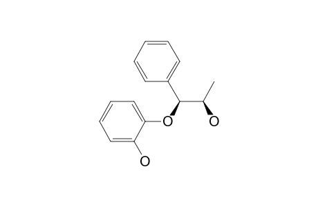 Benzeneethanol, .beta.-(2-hydroxyphenoxy)-.alpha.-methyl-, [S-(R*,S*)]-