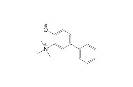 [1,1'-Biphenyl]-3-aminium, 4-hydroxy-N,N,N-trimethyl-, hydroxide, inner salt
