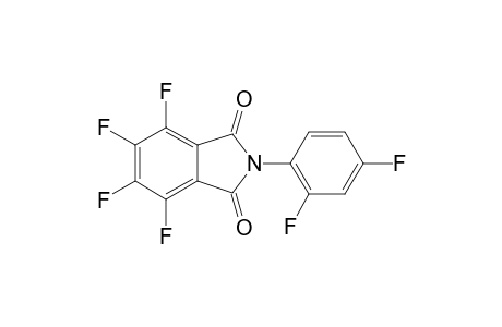 2-(2,4-difluoro-phenyl)-4,5,6,7-tetrafluoro-1H-isoindole-1,3(2H)-dione