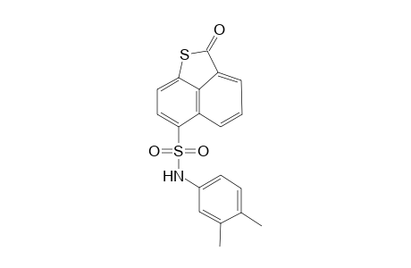 2H-Naphtho[1,8-bc]thiophene-6-sulfonamide, N-(3,4-dimethylphenyl)-2-oxo-