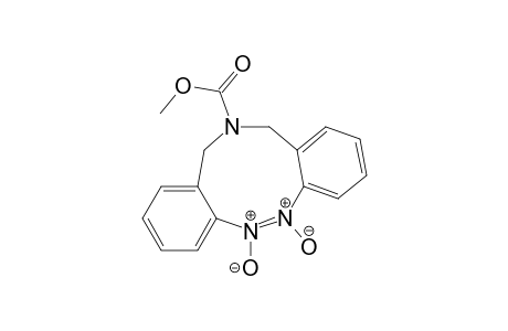 Methyl ester of 11,13-dihydro-12H-dibenzo(c,h)(1,2,6)triazonine-12-carboxylic acid 5,6-dioxide