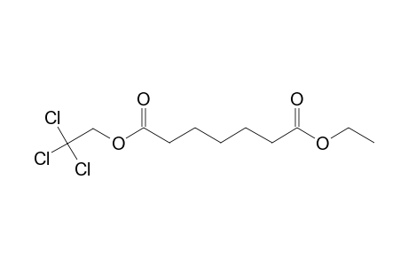 Pimelic acid, 2,2,2-trichloroethyl ethyl ester