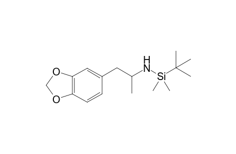 1-(1,3-benzodioxol-5-yl)-N-[tert-butyl(dimethyl)silyl]propan-2-amine