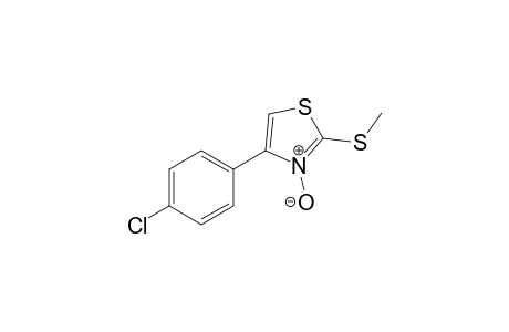 4-(p-Chlorophenyl)-2-(methylsulfanyl)-1,3-thiazole-N-Oxide