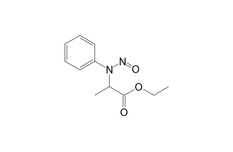 Ethyl 2-[nitroso(phenyl)amino]propanoate