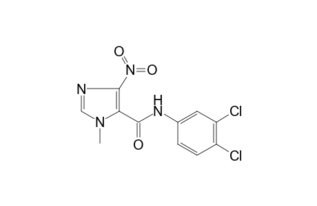 N-(3,4-dichlorophenyl)-1-methyl-4-nitro-1H-imidazole-5-carboxamide