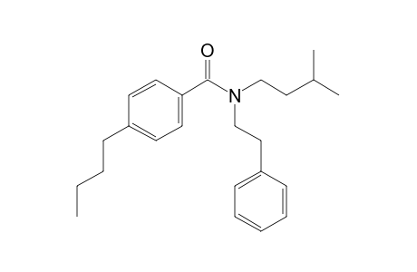 Benzamide, 4-butyl-N-(2-phenylethyl)-N-(3-methylbutyl)-