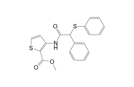 methyl 3-{[phenyl(phenylsulfanyl)acetyl]amino}-2-thiophenecarboxylate