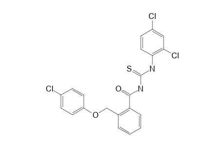 N-[2-(4-CHLOROPHENOXYMETHYL)-BENZOYL]-N'-(2,4-DICHLOROPHENYL)-THIOUREA
