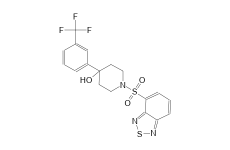 4-piperidinol, 1-(2,1,3-benzothiadiazol-4-ylsulfonyl)-4-[3-(trifluoromethyl)phenyl]-