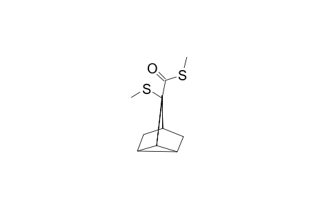 S-Methyl-3-(methylthio)-tricyclo-[2.2.1.0(2,6)]-heptane-3-carbothioate