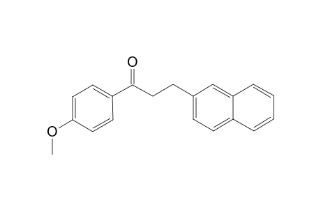1-(4-methoxyphenyl)-3-(2-naphthyl)-1-acetone