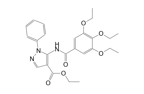 ethyl 1-phenyl-5-[(3,4,5-triethoxybenzoyl)amino]-1H-pyrazole-4-carboxylate