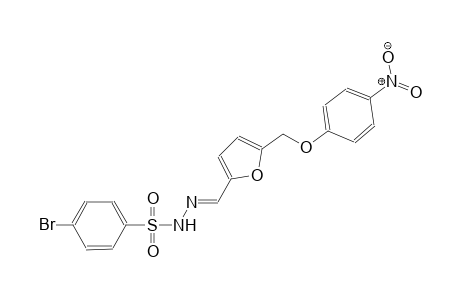 4-bromo-N'-((E)-{5-[(4-nitrophenoxy)methyl]-2-furyl}methylidene)benzenesulfonohydrazide