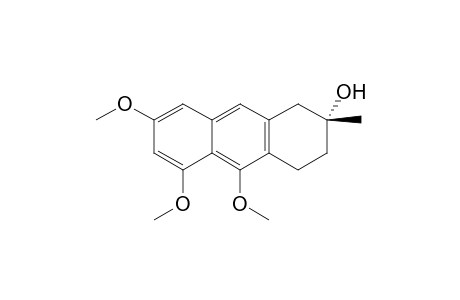 (R)-1,2,3,4-Tetrahydro-3-hydroxy-6,8,9-trimethoxy-3-methylanthracene