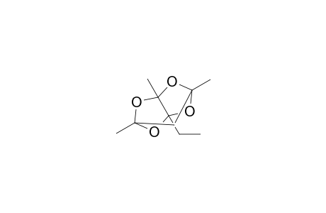 1,3,5-Trimethyl-7-ethyl-2,4,6,8-tetraoxatricyclo[3.3.1.0(3,7)]nonane