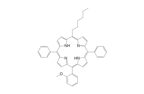 5-Hexyl-15-(2-methoxyphenyl)-10,20-diphenylporphyrin