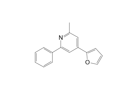 4-(2-furanyl)-2-methyl-6-phenylpyridine