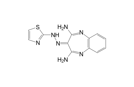 3-(2-(Thiazol-2-yl)hydrazono)-3H-benzo[b][1,4]diazepine-2,4-diamine
