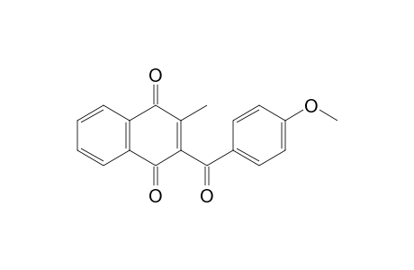 2-Methyl-3-(4-methoxy-benzoyl)-4a,8a-dihydro-[1,4]naphthoquin