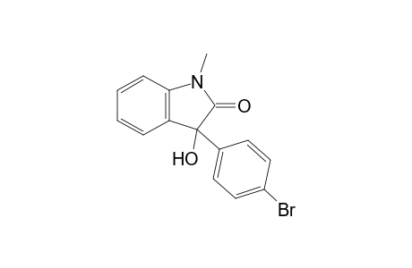 3-(4-Bromophenyl)-3-hydroxy-1-methylindolin-2-one
