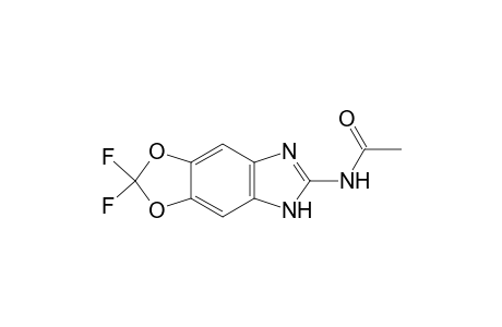 N-(2,2-Difluoro-5H-[1,3]dioxolo[4,5-f]benzimidazol-6-yl)acetamide