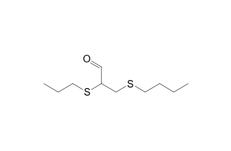 3-(Butylthio)-2-(propylthio)propanal