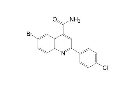 6-bromo-2-(p-chlorophenyl)cinchoninamide