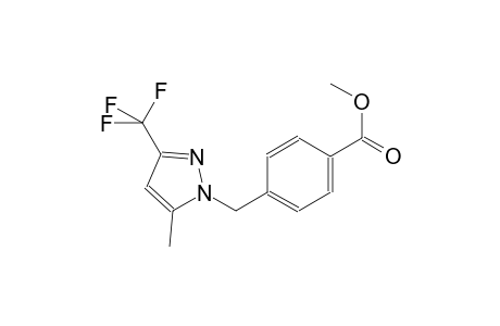 methyl 4-{[5-methyl-3-(trifluoromethyl)-1H-pyrazol-1-yl]methyl}benzoate