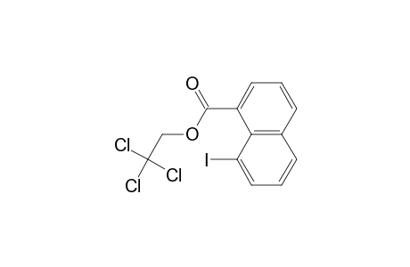 2,2,2-trichloroethyl 8-iodonaphthalene-1-carboxylate