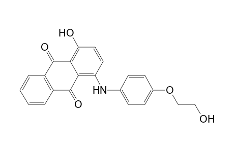 1-Hydroxy-4-[4-(2-hydroxyethoxy)anilino]-9,10-anthraquinone