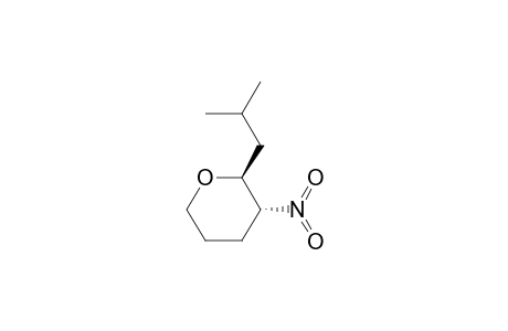trans-2-iso-Butyl-3-nitrotetrahydropyran