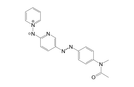 Pyridinium N-{5-[4-(N-methylacetamido)phenylazo]pyridin-2-yl} aminide