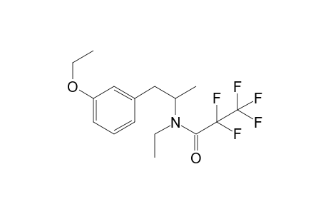 N-(1-(3-ethoxyphenyl)propan-2-yl)-N-ethyl-2,2,3,3,3-pentafluoropropanamide