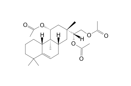 (15S)-11.beta.,15,16-Triacetoxy-ros-5-ene