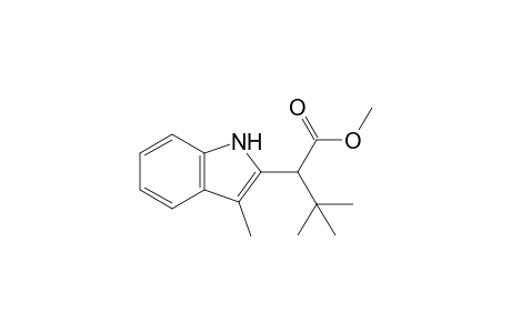 3,3-Dimethyl-2-(3-methyl-1H-indol-2-yl)butanoic acid methyl ester