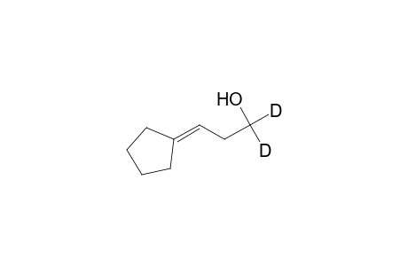 1-Propan-1,1-D2-ol, 3-cyclopentylidene-