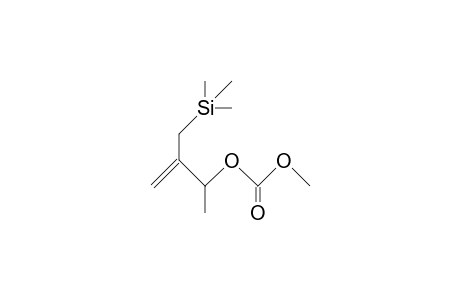 3-([Trimethyl-silyl]-methyl)-3-buten-2-yl methyl carbonate