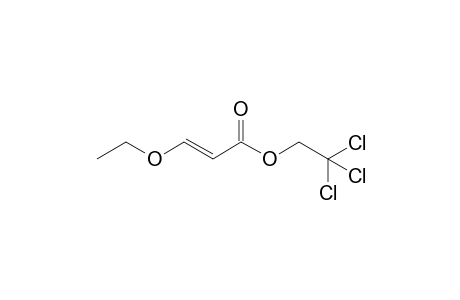 (E)-3-ethoxy-2-propenoic acid 2,2,2-trichloroethyl ester