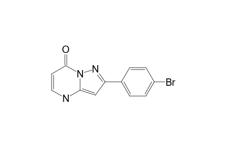2-(PARA-BROMOPHENYL)-4,7-DIHYDROPYRAZOLO-[2,3-D]-PYRIMIDIN-7-ONE