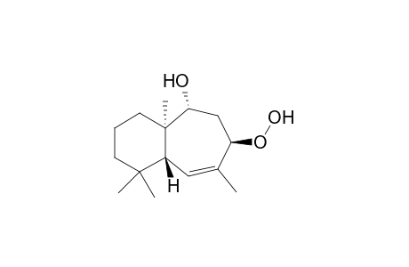 (4aR,7R,9R,9aR)-7-(dioxidanyl)-4,4,6,9a-tetramethyl-2,3,4a,7,8,9-hexahydro-1H-benzo[7]annulen-9-ol