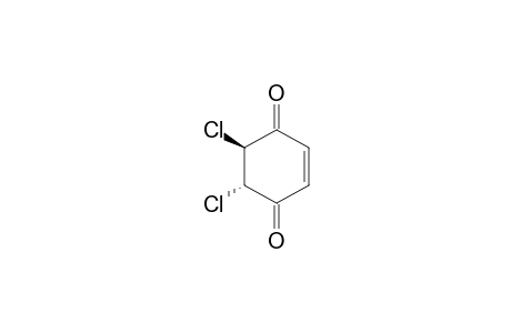 (5S,6S)-5,6-dichlorocyclohex-2-ene-1,4-quinone