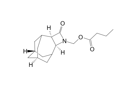 ((1R,3S,4S,7R,8S,10S)-6-oxo-5-azatetracyclo[6.3.1.1(3,10).0(4,7)]tridecan-5-yl)methyl butyrate