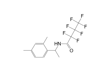 N-[1-(2,4-dimethylphenyl)ethyl]-2,2,3,3,4,4,4-heptafluorobutanamide